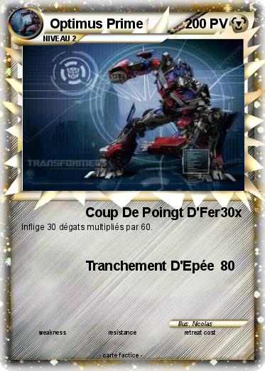 Pokemon Optimus Prime