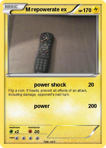 Pokemon M repowerate ex