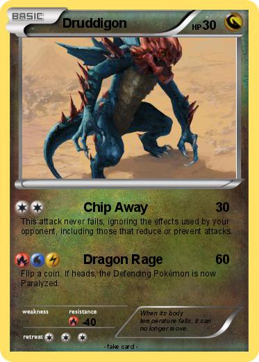 Pokemon Druddigon