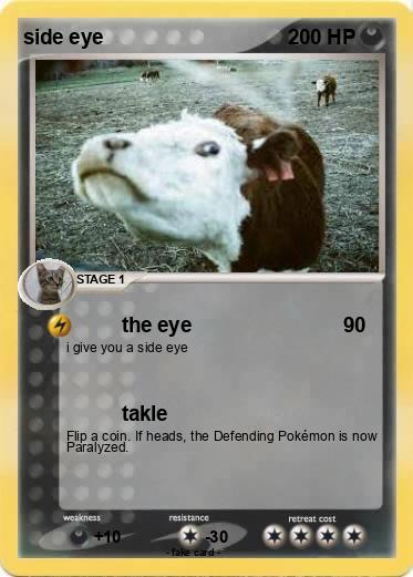 Pokemon side eye