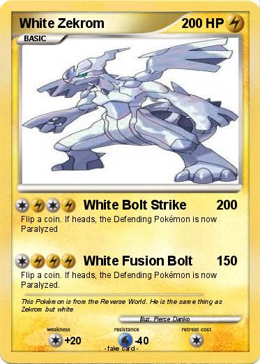 Pokemon White Zekrom