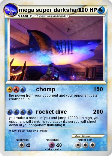 Pokemon mega super darkshark