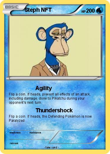 Pokemon Steph NFT
