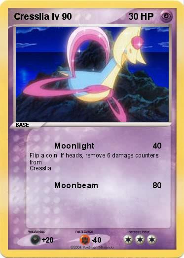 Pokemon Cresslia lv 90