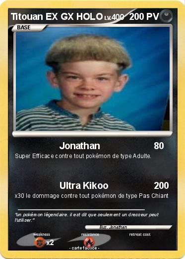 Pokemon Titouan EX GX HOLO