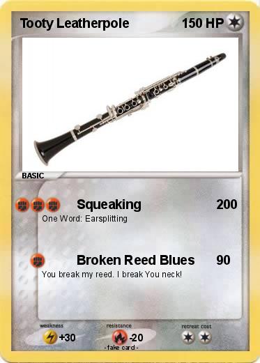 Pokemon Tooty Leatherpole