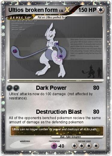 Pokemon Ultios broken form
