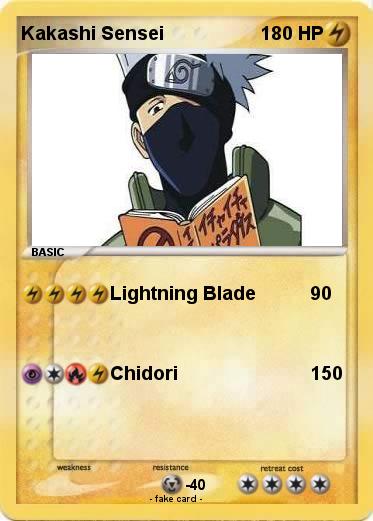Pokemon Kakashi Sensei
