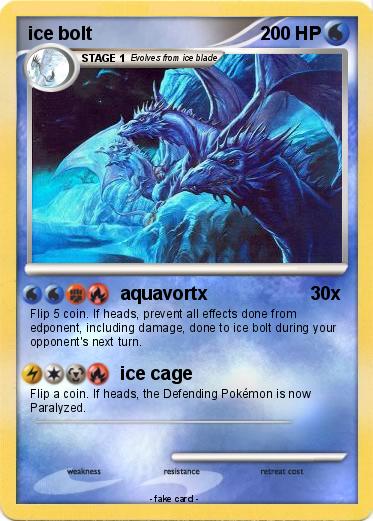 Pokemon ice bolt