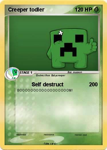 Pokemon Creeper todler