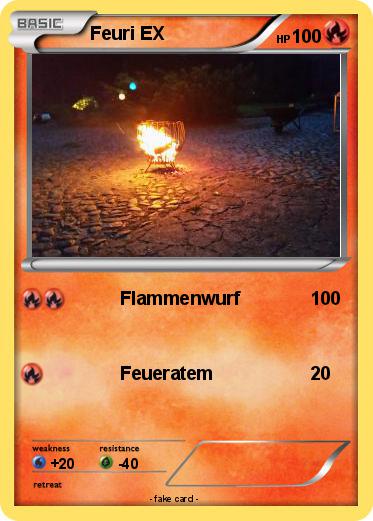 Pokemon Feuri EX