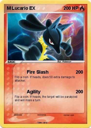 Pokemon M Lucario EX