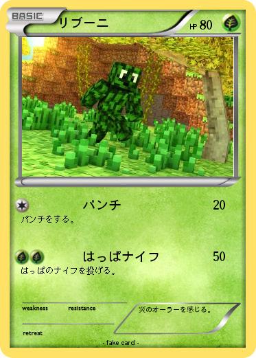 Pokemon リブーニ