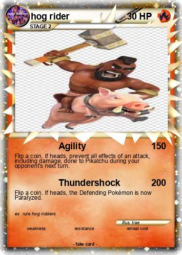 Pokemon hog rider