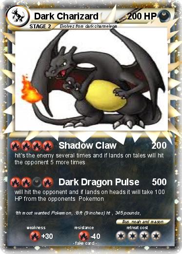 Pokemon Dark Charizard