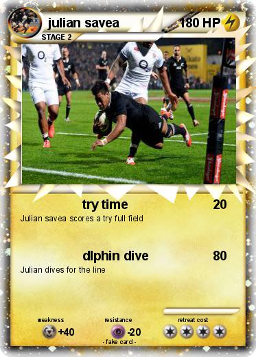 Pokemon julian savea