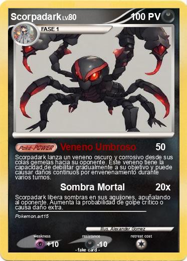 Pokemon Scorpadark