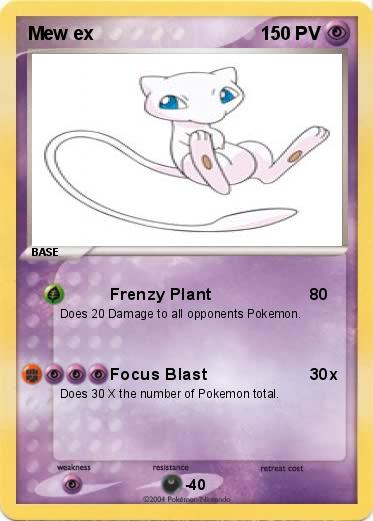 Pokemon Mew ex