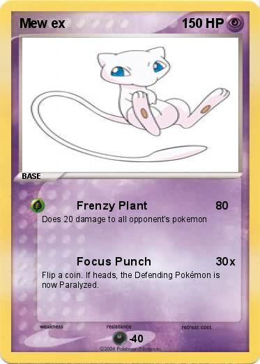 Pokemon Mew ex