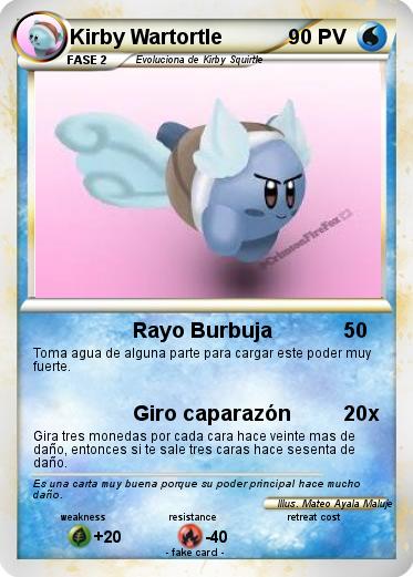 Pokemon Kirby Wartortle