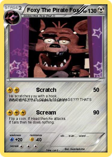 Pokemon Foxy The Pirate Fox