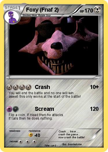 Pokemon Foxy (Fnaf 2)