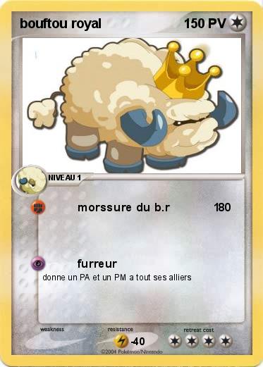 Pokemon bouftou royal