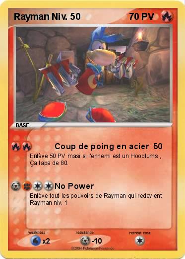 Pokemon Rayman Niv. 50