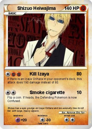 Pokemon Shizuo Heiwajima