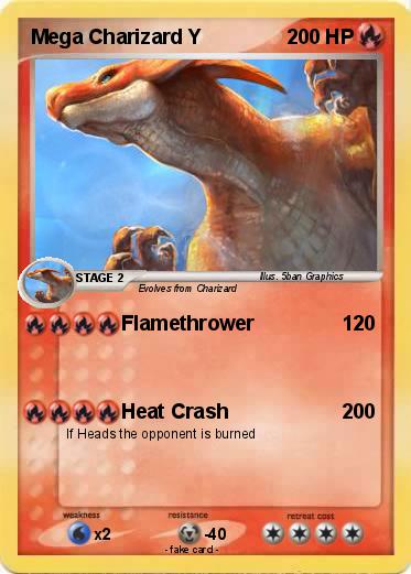 Pokemon Mega Charizard Y
