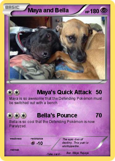 Pokemon Maya and Bella