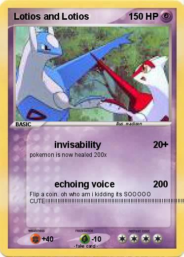 Pokemon Lotios and Lotios