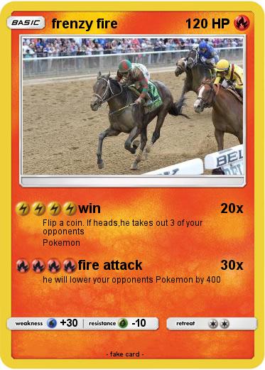 Pokemon frenzy fire