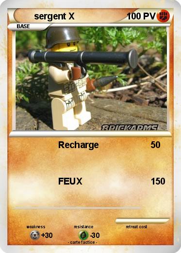 Pokemon sergent X