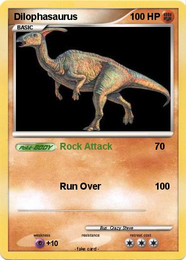 Pokemon Dilophasaurus