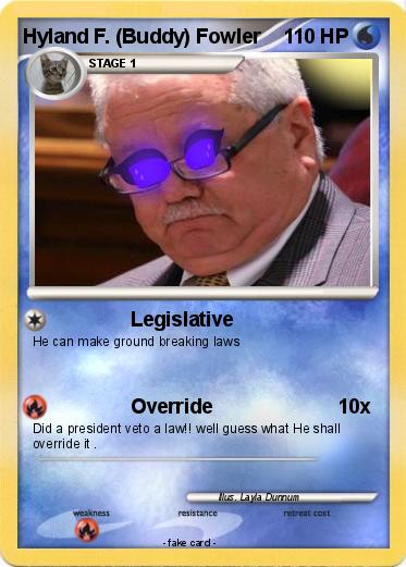 Pokemon Hyland F. (Buddy) Fowler