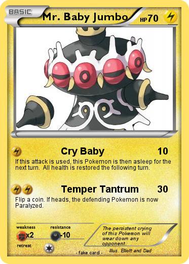 Pokemon Mr. Baby Jumbo