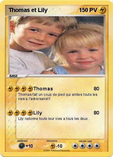 Pokemon Thomas et Lily