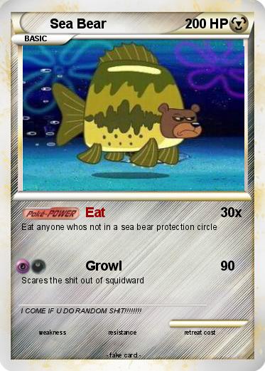 Pokemon Sea Bear