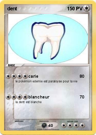 Pokemon dent