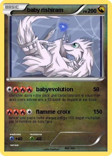 Pokemon baby rishiram
