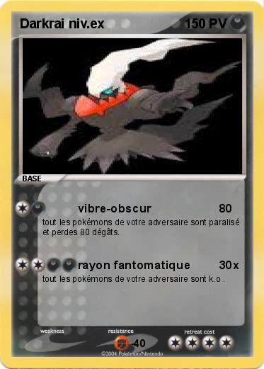 Pokemon Darkrai niv.ex