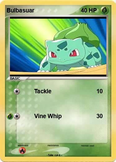 Pokemon Bulbasuar