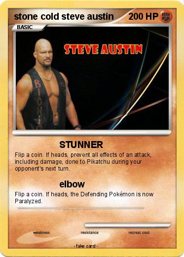 Pokemon stone cold steve austin