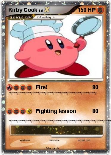 Pokemon Kirby Cook