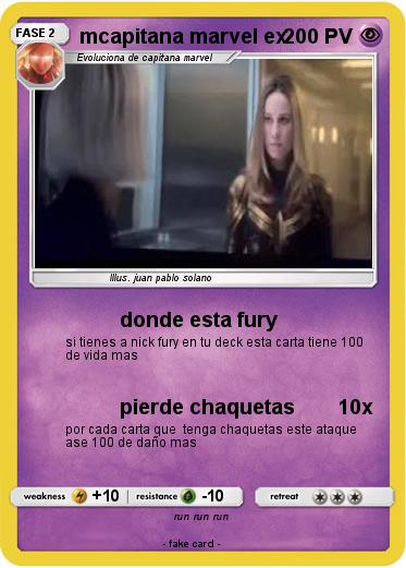 Pokemon mcapitana marvel ex