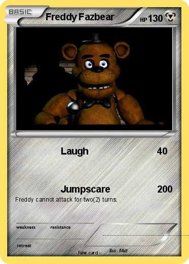 Pokemon Freddy Fazbear