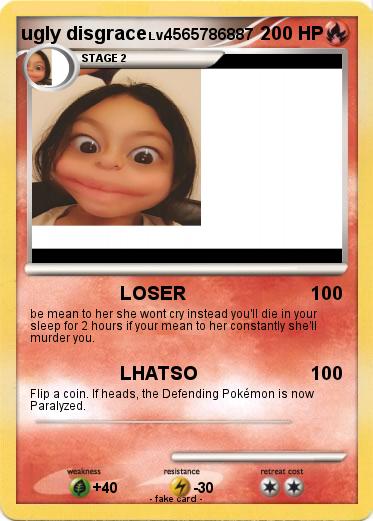 Pokemon ugly disgrace
