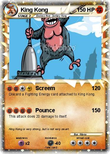 Pokemon King Kong
