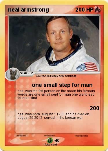 Pokemon neal armstrong